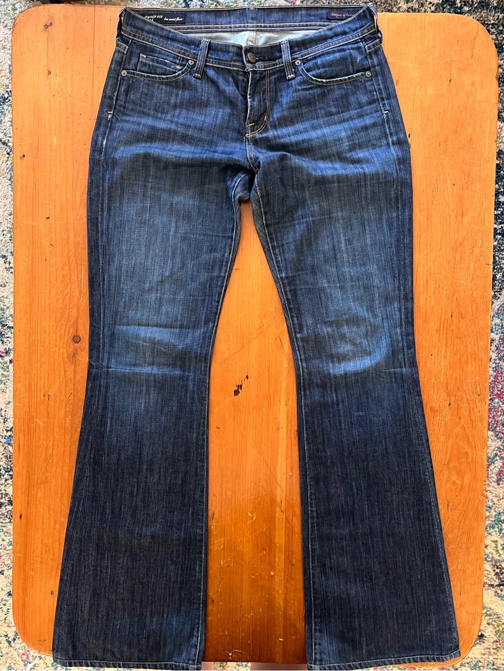 Citizens of Humanity Ingrid #002 Stretch Low Waist Flare Jeans